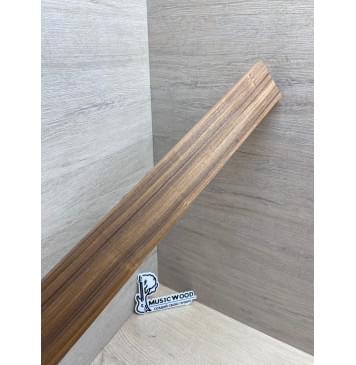 Палисандр Бразильский Сантос заготовка накладки для электрогитары Радиал А 8х65-57х515 мм (уценка - сучки)-9