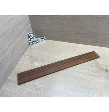 Палисандр Бразильский Сантос заготовка накладки для электрогитары Радиал А 8,5х65-56х515 мм-0
