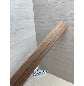 Палисандр Бразильский Сантос заготовка накладки для электрогитары Радиал А 8,5х65-56х515 мм-6