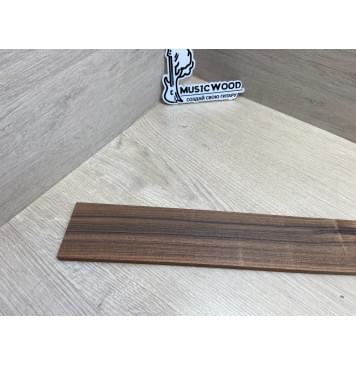 Палисандр Бразильский Сантос заготовка накладки для электрогитары Радиал А 8,5х68-56х510 мм (уценка - сучки)-2