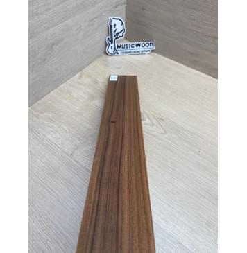 Палисандр Бразильский Сантос заготовка накладки для электрогитары Радиал А 8,5х68-56х510 мм (уценка - сучки)-15