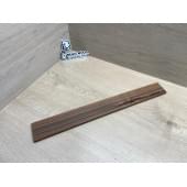 Палисандр Бразильский Сантос заготовка накладки для электрогитары Радиал А 8,5х65-58х510 мм (уценка - сучки)