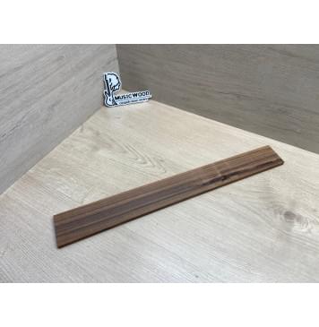Палисандр Бразильский Сантос заготовка накладки для электрогитары Радиал А 8,5х65-58х510 мм (уценка - сучки)-0