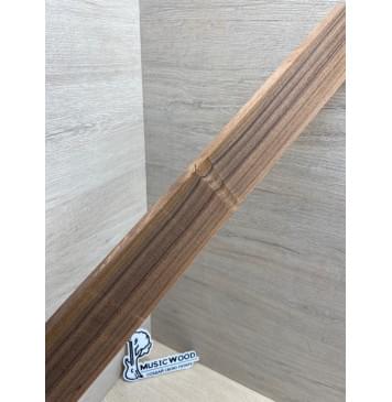 Палисандр Бразильский Сантос заготовка накладки для электрогитары Радиал А 8,5х65-58х510 мм (уценка - сучки)-4