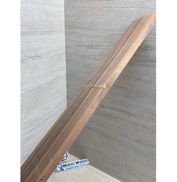 Палисандр Бразильский Сантос заготовка накладки для электрогитары Радиал А 8,5х65-58х510 мм (уценка - сучки)-5