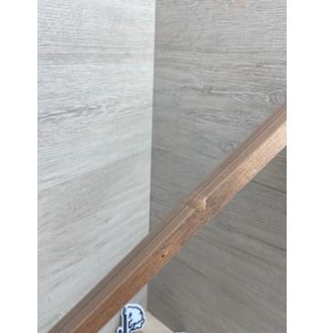 Палисандр Бразильский Сантос заготовка накладки для электрогитары Радиал А 8,5х65-58х510 мм (уценка - сучки)-6