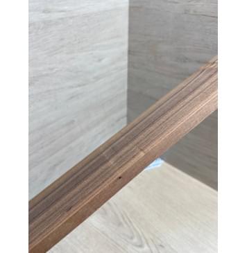 Палисандр Бразильский Сантос заготовка накладки для электрогитары Радиал А 8,5х65-58х510 мм (уценка - сучки)-7