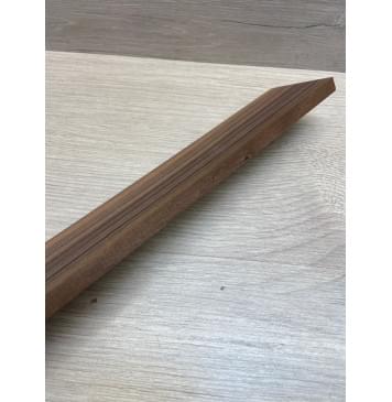 Палисандр Бразильский Сантос заготовка накладки для электрогитары Радиал А 9х64-59х547 мм (уценка - сучки)-5