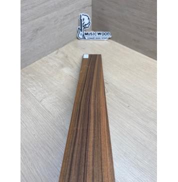 Палисандр Бразильский Сантос заготовка накладки для электрогитары Радиал А 9х64-59х547 мм (уценка - сучки)-14