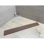 Палисандр Бразильский Сантос заготовка накладки для электрогитары Радиал А 8х68-59х547 мм