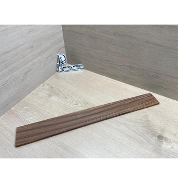 Палисандр Бразильский Сантос заготовка накладки для электрогитары Радиал А 8х68-59х547 ммй-0