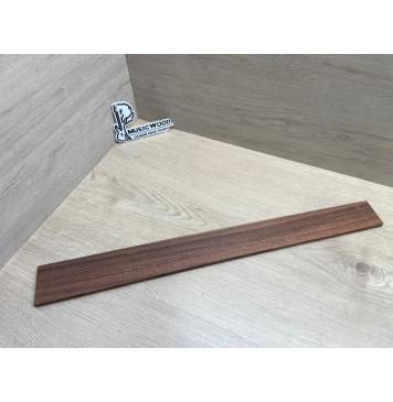 Палисандр Бразильский Сантос заготовка накладки для электрогитары Радиал ААА 8х64-53х590 мм-0