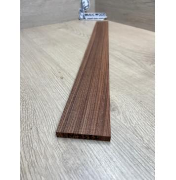 Палисандр Бразильский Сантос заготовка накладки для электрогитары Радиал ААА 8х64-53х590 мм-1