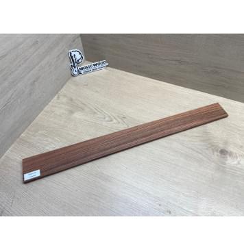 Палисандр Бразильский Сантос заготовка накладки для электрогитары Радиал ААА 8х64-53х590 мм-4