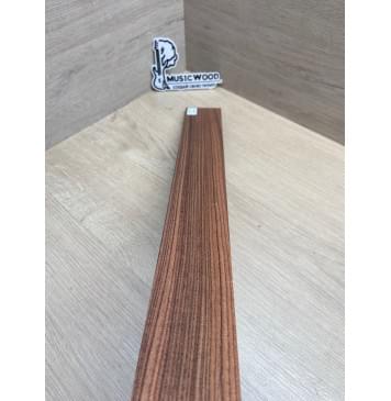 Палисандр Бразильский Сантос заготовка накладки для электрогитары Радиал ААА 8х64-53х590 мм-9