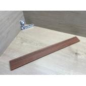 Палисандр Бразильский Сантос заготовка накладки для электрогитары Радиал ААА 10х67-55х589 мм