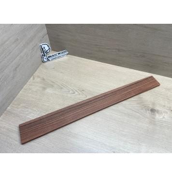 Палисандр Бразильский Сантос заготовка накладки для электрогитары Радиал ААА 10х67-55х589 мм-0