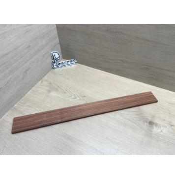 Палисандр Бразильский Сантос заготовка накладки для электрогитары Радиал ААА 8х63-55х590 мм-0