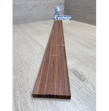 Палисандр Бразильский Сантос заготовка накладки для электрогитары Радиал ААА 8х63-55х590 мм-1