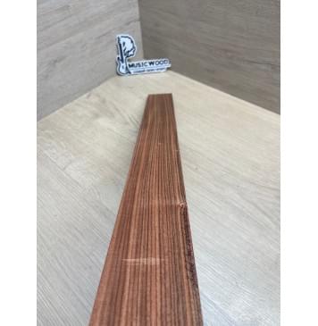 Палисандр Бразильский Сантос заготовка накладки для электрогитары Радиал ААА 8х63-55х590 мм-6