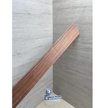 Палисандр Бразильский Сантос заготовка накладки для электрогитары Радиал ААА 8х63-55х590 мм-11