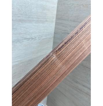 Палисандр Бразильский Сантос заготовка накладки для электрогитары Радиал ААА 8х63-55х590 мм-10