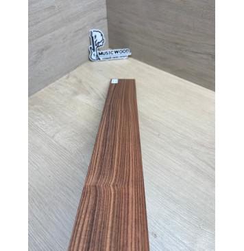 Палисандр Бразильский Сантос заготовка накладки для электрогитары Радиал А 8,5х71-61х590 мм-12