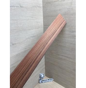 Палисандр Бразильский Сантос заготовка накладки для электрогитары Радиал ААААА 8х75-67х590 мм-7