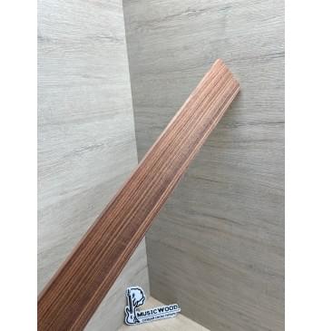 Палисандр Бразильский Сантос заготовка накладки для электрогитары Радиал АА 8х68-56х590 мм-4