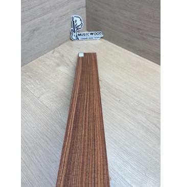 Палисандр Бразильский Сантос заготовка накладки для электрогитары Радиал АА 8х68-56х590 мм-11