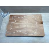 Махагон Африканский Кая заготовка корпуса Смешанный А 44.5х177х545 мм, 2 шт., 542 кг/м3 (уценка -сучок)