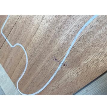 Махагон Африканский Кая заготовка корпуса Смешанный А 44.5х177х545 мм, 2 шт., 542 кг/м3 (уценка -сучок)-5