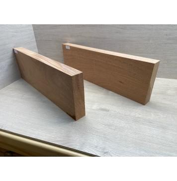 Махагон Африканский Кая заготовка корпуса Смешанный А 44.5х177х545 мм, 2 шт., 542 кг/м3 (уценка -сучок)-4