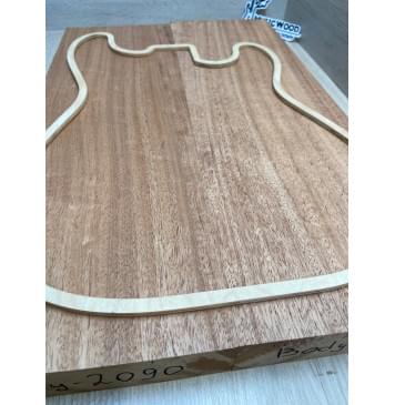 Махагон Африканский Кая заготовка корпуса Радиал АА 46х176х560 мм, 2 шт., 473 кг/м3-5