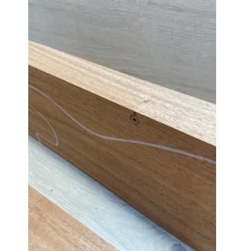 Махагон Африканский Кая заготовка корпуса Радиал ААА 46х174х560 мм, 2 шт., 480 кг/м3-2