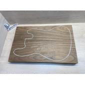 Овенгкол заготовка корпуса Смешанный ААААА 46х184х580 мм, 2 шт., 721 кг/м3 