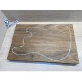 Овенгкол заготовка корпуса Смешанный ААААА 46х185х585 мм, 2 шт., 728 кг/м3