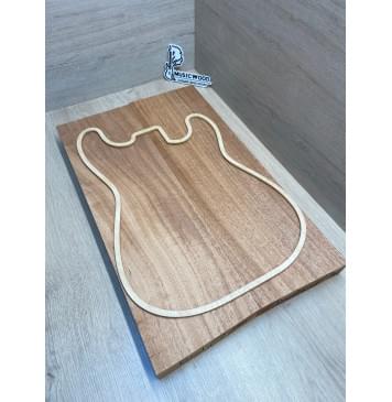 Махагон Африканский Кая заготовка корпуса Смешанный ААА 46х170х555 мм, 2 шт., 469 кг/м3-8