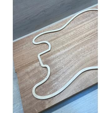 Махагон Африканский Кая заготовка корпуса Смешанный ААА 46х170х555 мм, 2 шт., 469 кг/м3-9