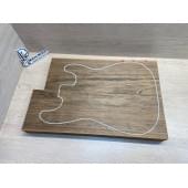 Овенгкол заготовка корпуса Смешанный АА 48х171х485 мм, 2 шт., 741 кг/м3 (червоточины вырезаются)