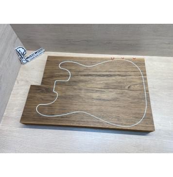 Овенгкол заготовка корпуса Смешанный АА 48х171х485 мм, 2 шт., 741 кг/м3 (червоточины вырезаются)-0