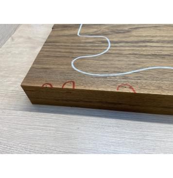 Овенгкол заготовка корпуса Смешанный АА 48х171х477 мм, 2 шт., 747 кг/м3 (червоточины вырезаются)-8