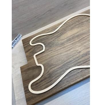 Овенгкол заготовка корпуса Смешанный ААААА 47х171х472 мм, 2 шт., 753 кг/м3-10