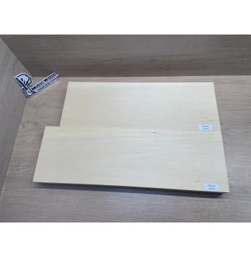 Липа Американская (Basswood), Nord-Amerika Primewood заготовка корпуса Тангент АА 46х170х494-542 мм, 2 шт, 432 кг/м3-6