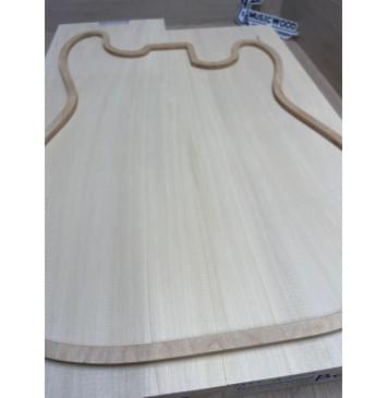 Липа Американская (Basswood), Nord-Amerika Primewood заготовка корпуса Смешанный АА 46х171х495-545 мм, 2 шт, 456 кг/м3-3