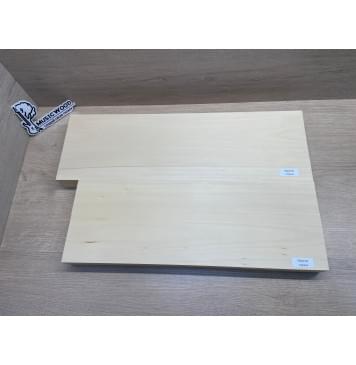 Липа Американская (Basswood), Nord-Amerika Primewood заготовка корпуса Смешанный АА 46х171х495-545 мм, 2 шт, 456 кг/м3-5