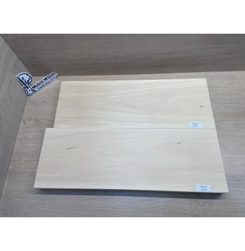 Липа Американская (Basswood), Nord-Amerika Primewood заготовка корпуса Тангент АА 45х189х52-545 мм, 2 шт, 514 кг/м3-8