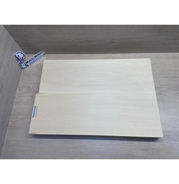 Липа Американская (Basswood), Nord-Amerika Primewood заготовка корпуса Тангент ААААА 46х171х505-517 мм, 2 шт, 478 кг/м3-2