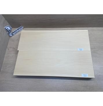 Липа Американская (Basswood), Nord-Amerika Primewood заготовка корпуса Тангент ААААА 46х171х505-517 мм, 2 шт, 478 кг/м3-6