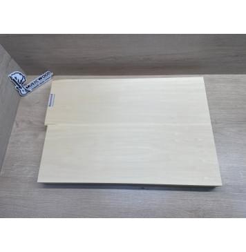 Липа Американская (Basswood), Nord-Amerika Primewood заготовка корпуса Тангент ААААА 46х171х505-517 мм, 2 шт, 478 кг/м3-9